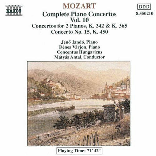 Mozart: Complete Piano Concertos Vol 10 / Jandó, Antal