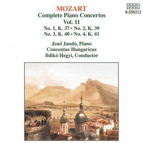 Mozart: Piano Concertos Nos. 1, 2, 3 and 4