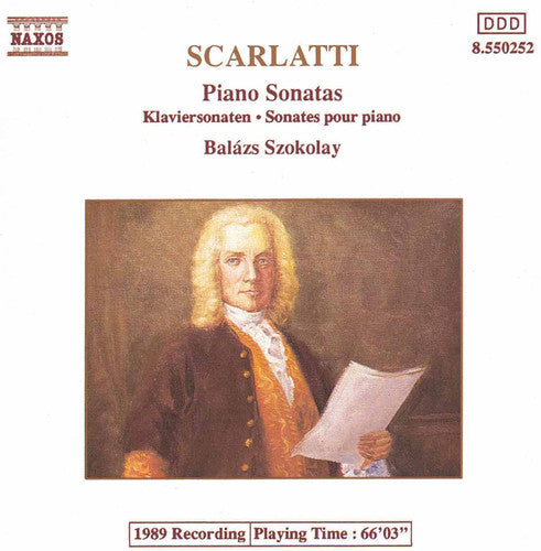 Scarlatti: Piano Sonatas / Balász Szsokolay