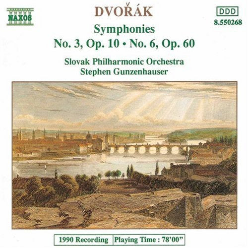 Dvorák: Symphonies 3 And 6 / Gunzenhauser, Slovak Po