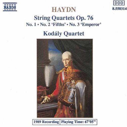 Haydn: String Quartets Op. 76 1-3 / Kodaly Quartet