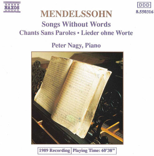 Mendelssohn: Songs Without Words Vol. 1