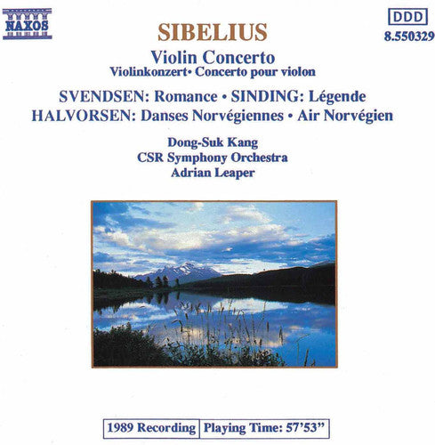 Sibelius: Violin Concerto;  Svendsen, Et Al / Kang, Leaper