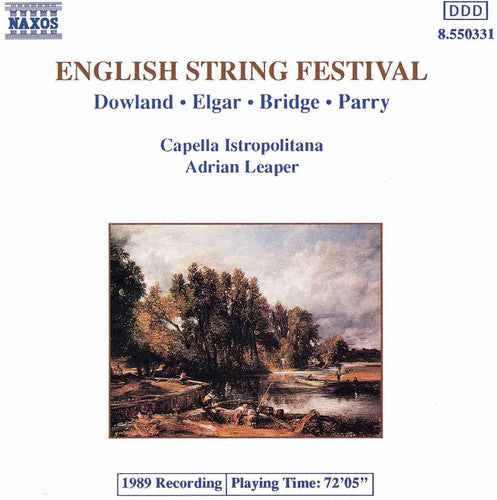 Dowland, Parry, Elgar, Bridge: English String Festival / Leaper, Capella Istropolitana