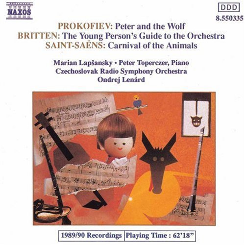 Prokofiev: Peter & The Wolf; Britten, Saint-Saens / Lenard, Slovak RSO