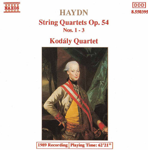Haydn: String Quartets Op. 54 / Kodaly Quartet