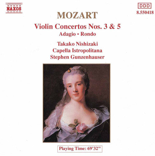 Mozart: Violin Concertos Nos. 3 and 5