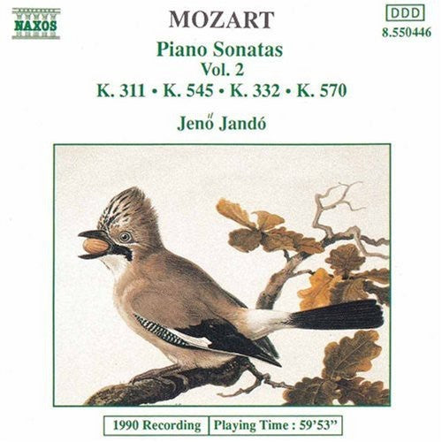 Mozart: Piano Sonatas Vol 2 / Jénö Jandó