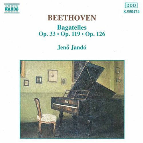 Beethoven: Bagatelles Op 33, 119 & 126 / Jénö Jandó