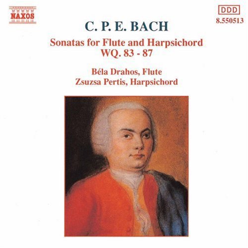 Bach C.p.e.: Sonatas For Flute & Harpsichord