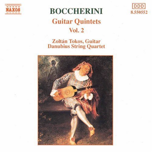 Boccherini: Guitar Quintets Vol 2 / Tokos, Danubius Quartet