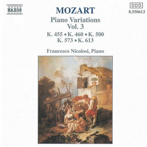 MOZART: Piano Variations, Vol.  3