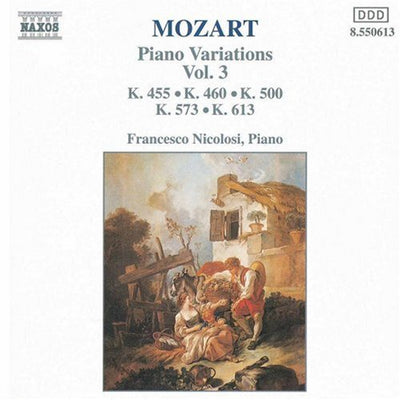 MOZART: Piano Variations, Vol.  3