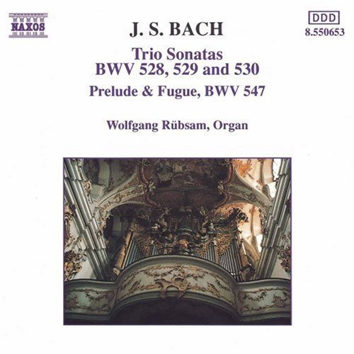 Bach: Trio Sonatas Bwv 528-530, Etc / Wolfgang Rübsam