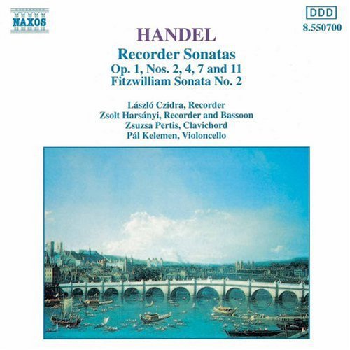 Handel: Recorder Sonatas / László Czidra, Zsolt Harsányi