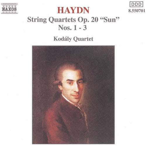 Haydn: String Quartets Op 20 "sun" Nos 1-3 / Kodaly Quartet