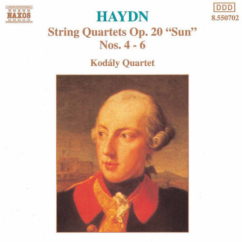 Haydn: String Quartets Op 20 "sun" Nos 4-6 / Kodaly Quartet