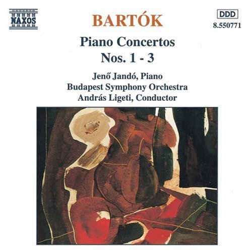 Bartók: Piano Concertos Nos. 1-3 / Jandó, Ligeti, Budapest