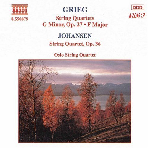 GRIEG: String Quartets Nos. 1 and 2 / JOHANSEN: String Quart
