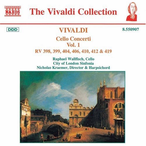 Vivaldi: Cello Concerti Vol 1 / Wallfisch, Kraemer