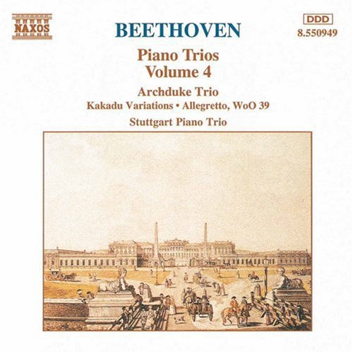 Beethoven: Archduke Trio - Kakadu Variations - Allegretto, WoO 39