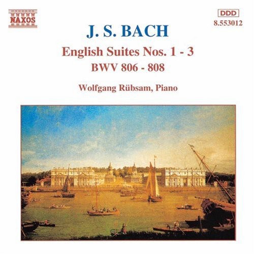 Bach: English Suites No 1-3 / Wolfgang Rübsam