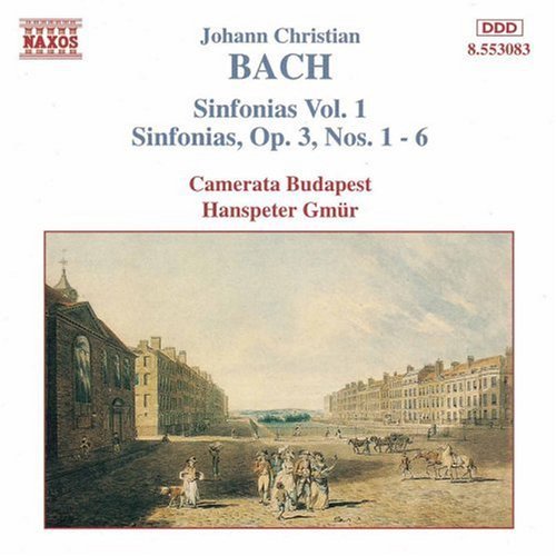 J. C. Bach: Sinfonias Vol 1 / Gmür, Camerata Budapest