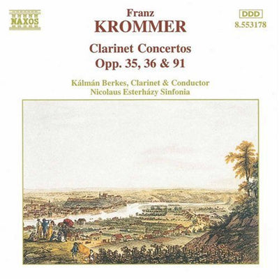 Krommer: Clarinet Concertos / Berkes, Esterházy Sinfonia