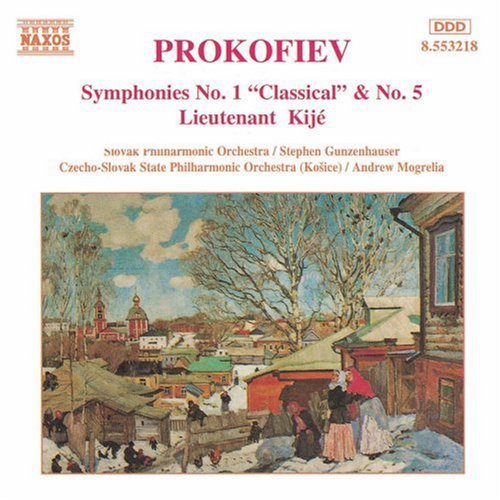 Prokofiev: Symphonies Nos 1 & 5, Lieutenant Kije / Gunzenhauser