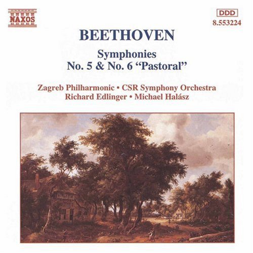 Beethoven: Symphonies Nos 5 & 6 / Edlinger, Halasz