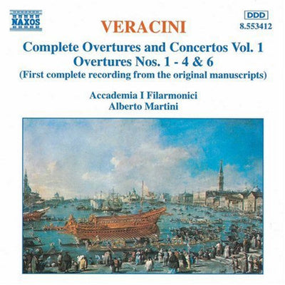 Veracini: Complete Overtures & Concertos Vol 1 / Martini