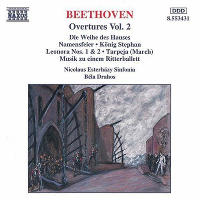 Beethoven: Overtures Vol 2 / Drahos, Esterházy Sinfonia
