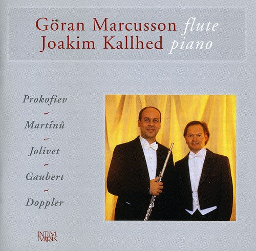 Sonatas for Flute and Piano: Profokiev - Martinu - Jolivet -