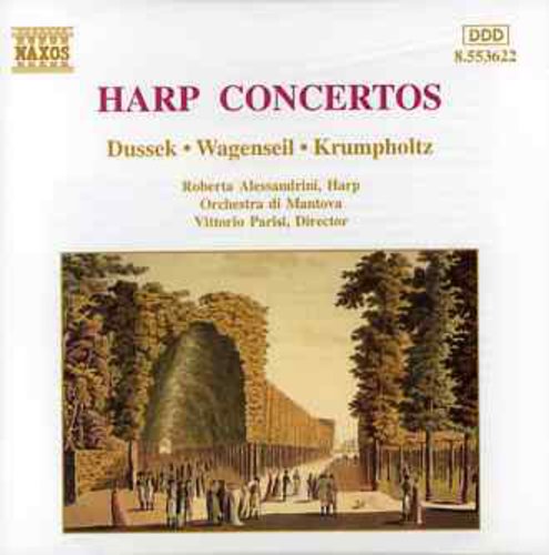 Dussek, Wagenseil, Krumpholtz: Harp Concertos / Alessandrini