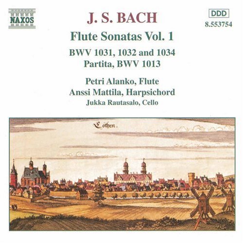 Bach: Flute Sonatas Vol 1 / Petri Alanko, Et Al