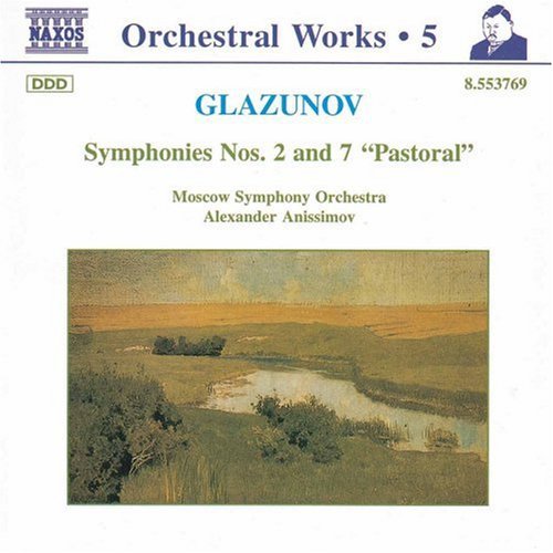 Orchestral Works Vol 5 - Glazunov: Symphonies No 2 & 7 / Anissimov, Moscow Symphony