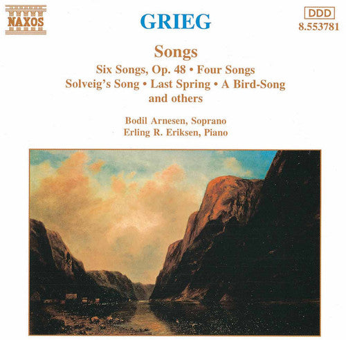 Grieg: Songs / Bodil Arnesen, Erling Ragner Eriksen