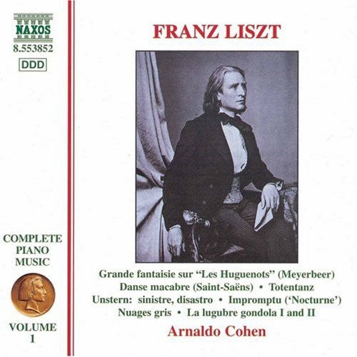 Liszt: Complete Piano Music Vol 1 / Arnaldo Cohen