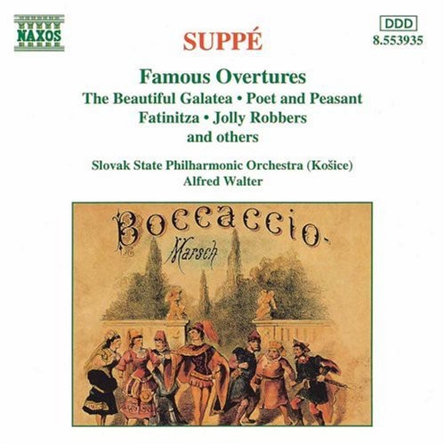 Suppé: Famous Overtures / Walter, Slovak State Philharmonic