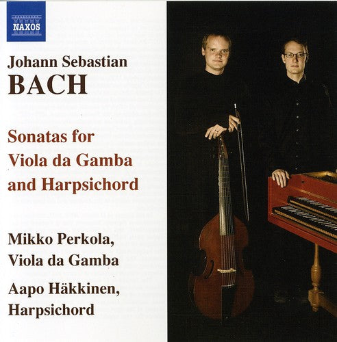 Bach: Sonatas For Viola Da Gamba / Perkola, Hakkinen