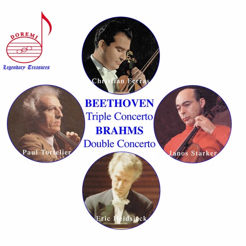 Beethoven: Triple Concerto;  Brahms: Double Concerto