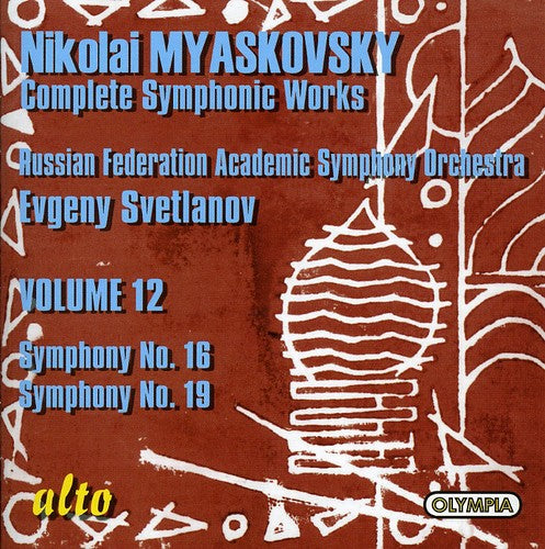 Myaskovsky, N.: Complete Symphonic Works, Vol. 12