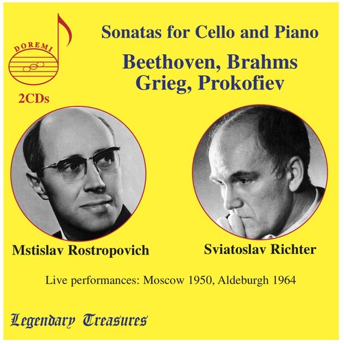 Rostropovich & Richter in Concert: Live in Moscow & Aldeburg