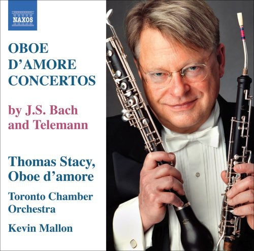 Bach, Telemann: Oboe D'amore Concertos / Stacy, Mallon