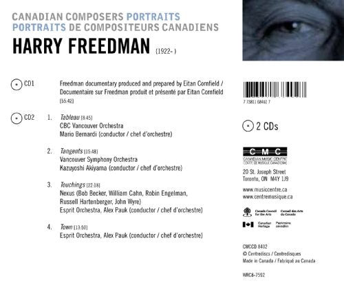 Freedman, H.: Canadian Composers Portraits