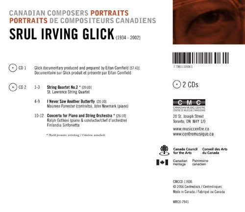 Canadian Composers Portrait - Srul Irving Glick