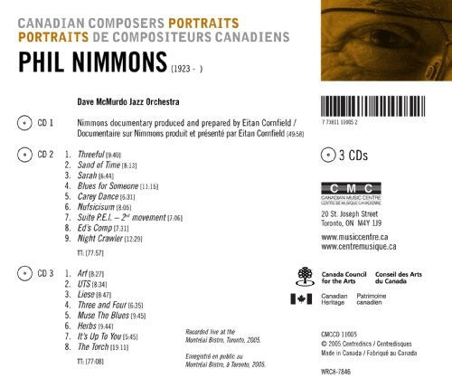 Nimmons, P.: Canadian Composers Portraits