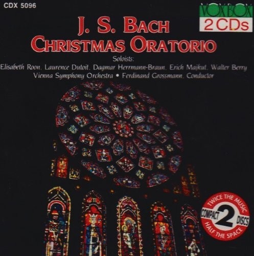 Bach: Christmas Oratorio / Grossmann, Roon, Et Al