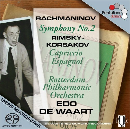 Rachmaninov: Symphony no 2; Rimsky-Korsakov: Capriccio Espagnol / De Waart, Rotterdam PO