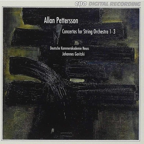Pettersson: Concertos For String Orchestra 1-3 / Goritzki